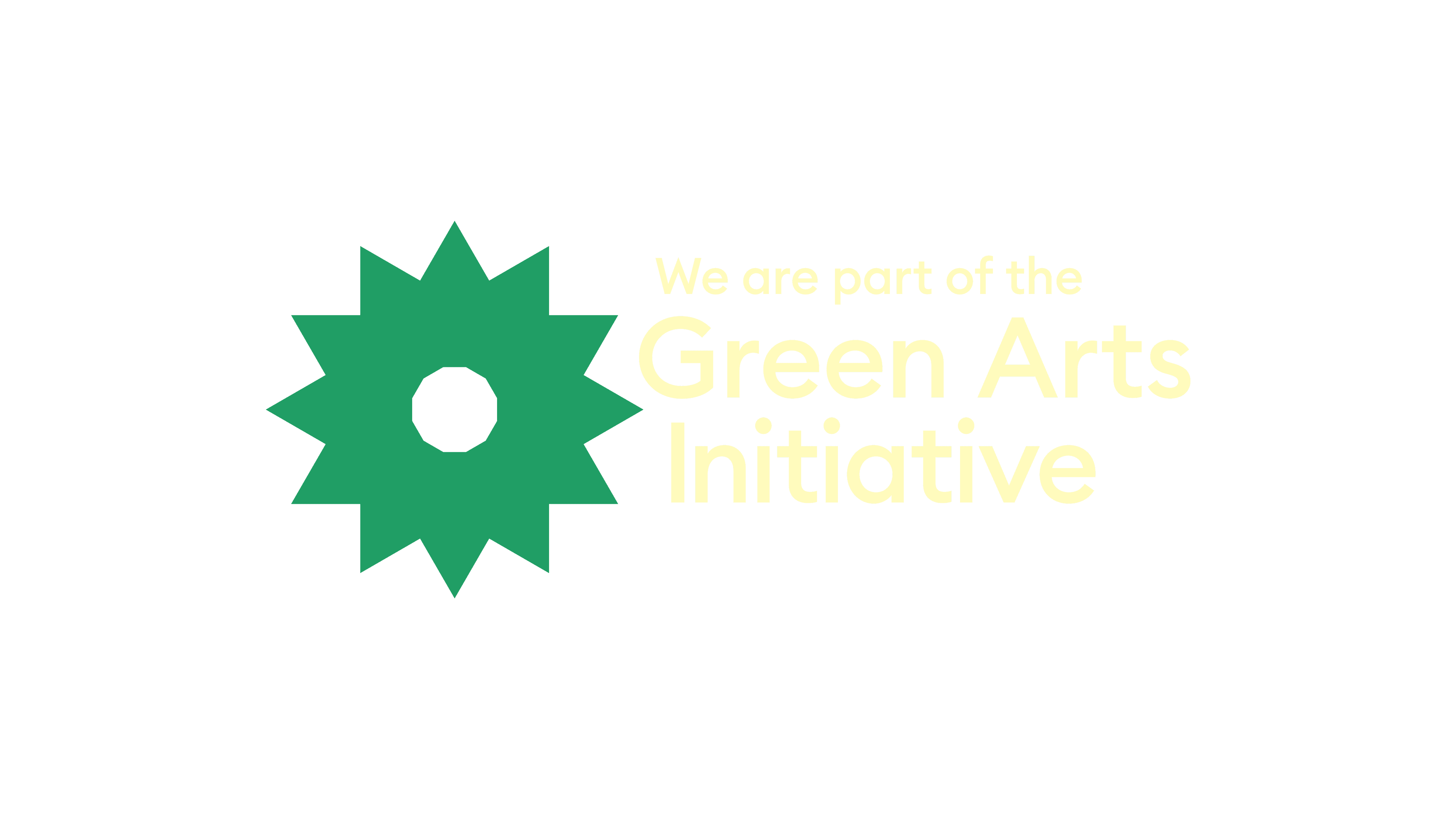 Logo for Green Art Initiative.